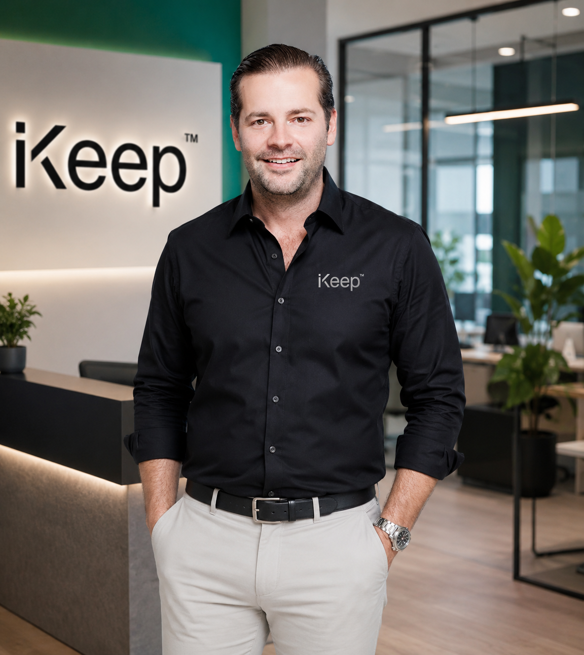 Simon Allsop, Founder and Managing Director of iKeep